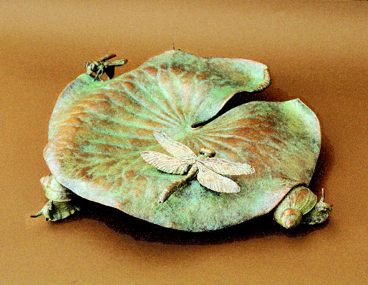 Lotus leaf - bronze